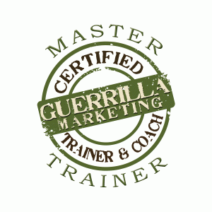 master trainer and coach for Guerrilla Marekting International