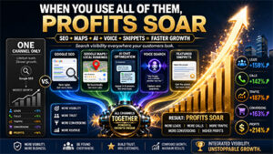 Business that use all SEO strategies and profits soar